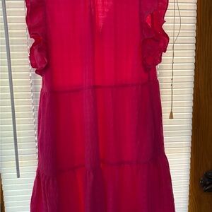 THML Fuchsia Ruffled women’s  Dress